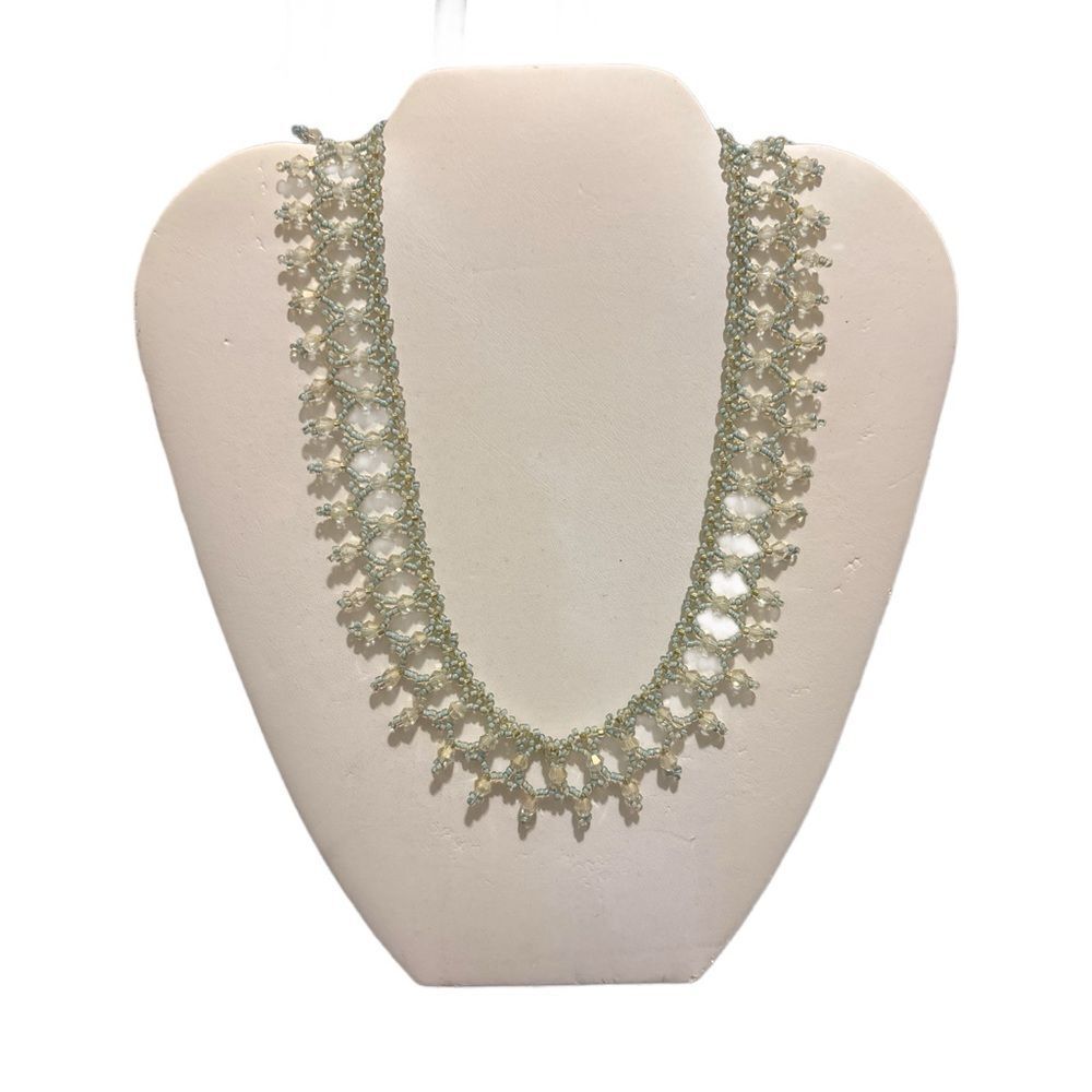 Handmade beaded necklace